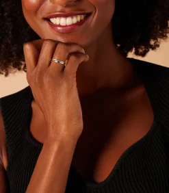 Ring 14 Karaat Goud - Witgoud DAMES Ringen