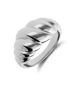 Clearance Ring 925 Zilver - Croissant DAMES Ringen
