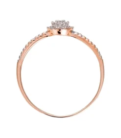 Discount Ring "Côme" Goud en Diamanten DAMES Ringen