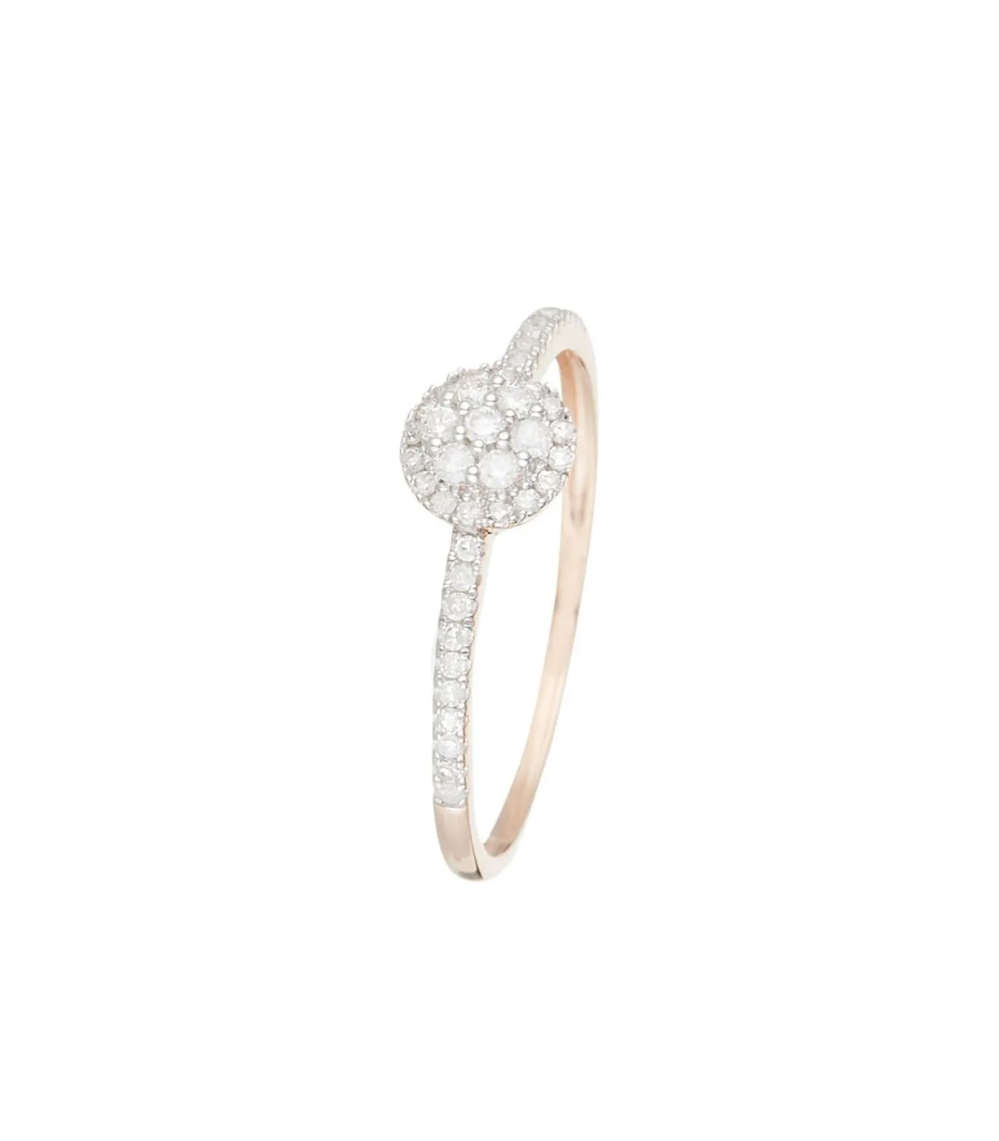 Discount Ring "Côme" Goud en Diamanten DAMES Ringen