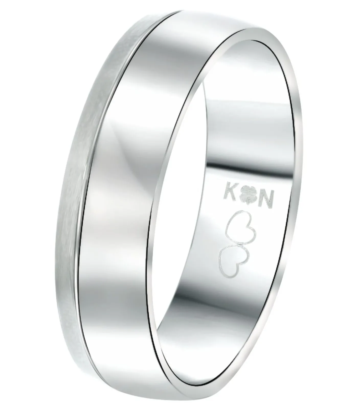 Best Ring 'Maldives' Staal - zilverkleurig Heren Ringen