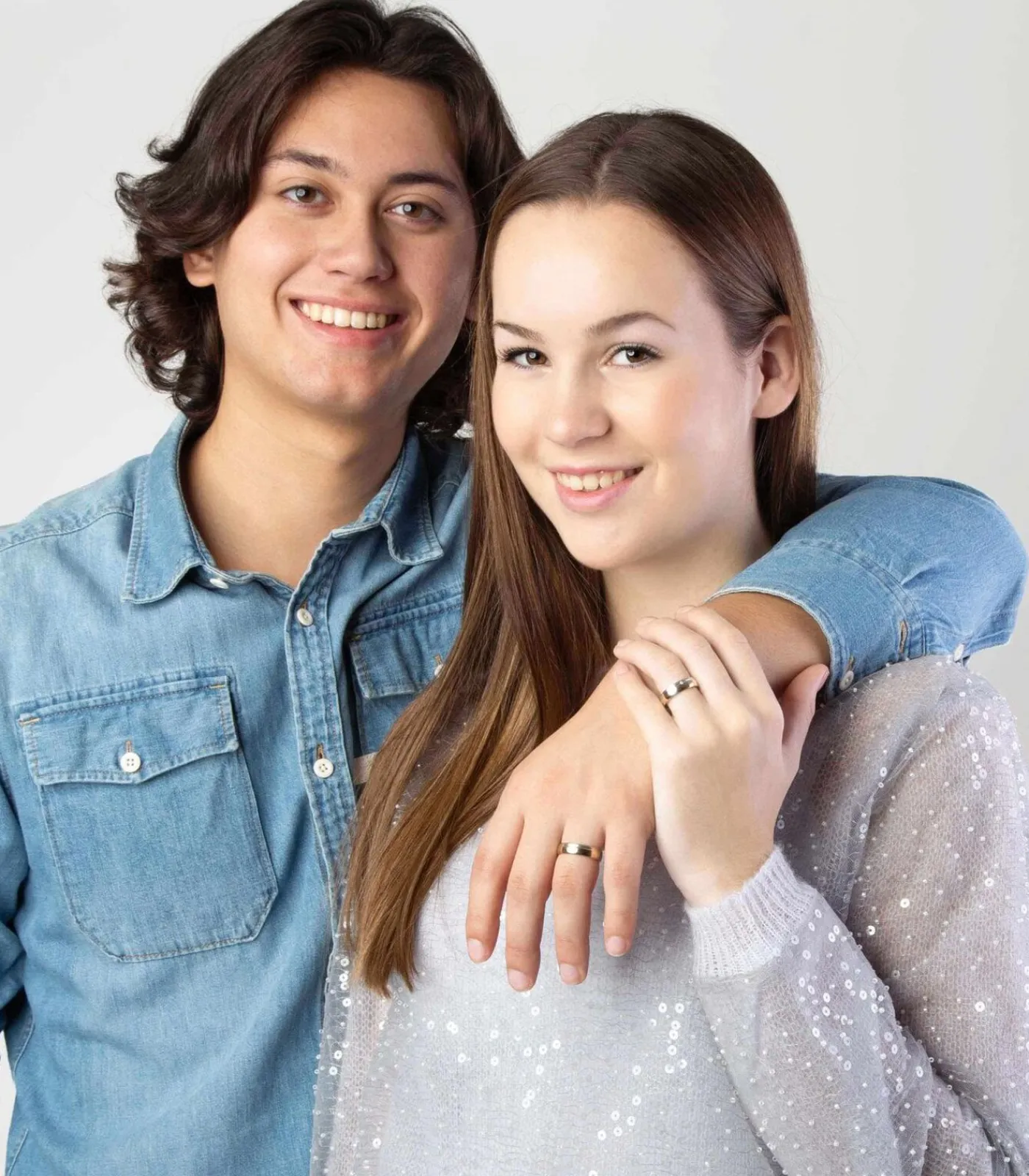 Discount Ring 'Mallorca' Zilver - zilverkleurig-goudkleurig Heren Ringen