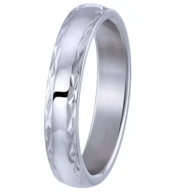 Hot Ring 'Marseille' Staal - zilverkleurig Heren Ringen
