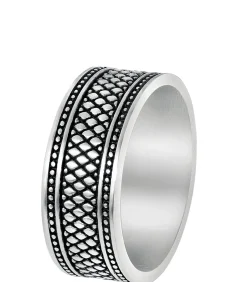 Heren Lucardi Ring Staal