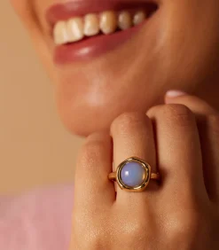 Clearance Ring Staal - Goudkleurig DAMES Ringen