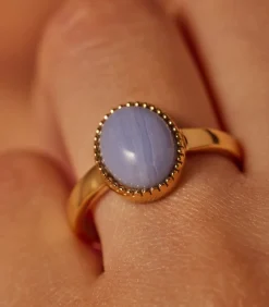 Clearance Ring Staal - Goudkleurig DAMES Ringen