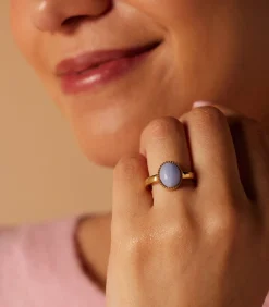 Clearance Ring Staal - Goudkleurig DAMES Ringen