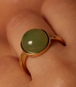 Hot Ring Staal - Goudkleurig DAMES Ringen