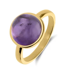 Hot Ring Staal - Goudkleurig DAMES Ringen