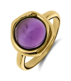 Best Ring Staal - Goudkleurig DAMES Ringen