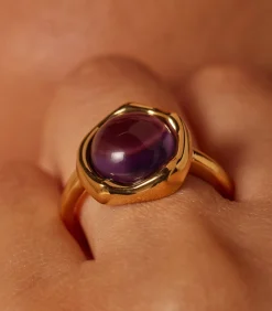 Best Ring Staal - Goudkleurig DAMES Ringen