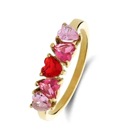 Ring Staal - Goudkleurig DAMES Ringen