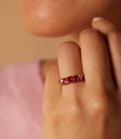 Ring Staal - Goudkleurig DAMES Ringen