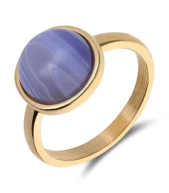 Online Ring Staal - Goudkleurig DAMES Ringen