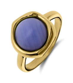 New Ring Staal - Goudkleurig DAMES Ringen