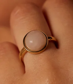 Online Ring Staal - Goudkleurig DAMES Ringen