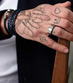 Online Ring Staal - zilverkleurig Heren Ringen