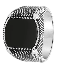 Sale Ring Staal - zilverkleurig Heren Ringen