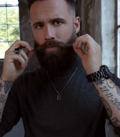 Sale Ring Staal - zilverkleurig Heren Ringen