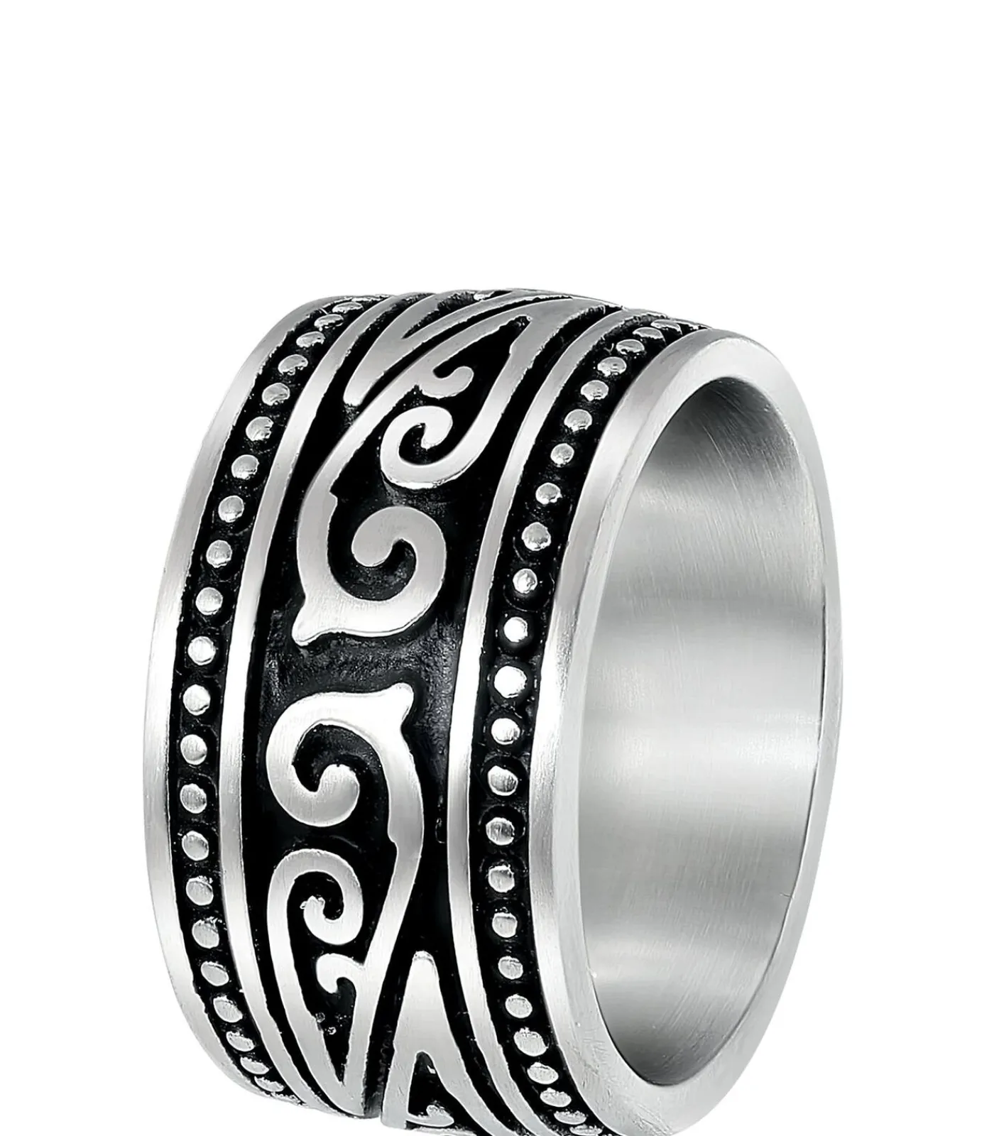 Outlet Ring Staal - zilverkleurig Heren Ringen