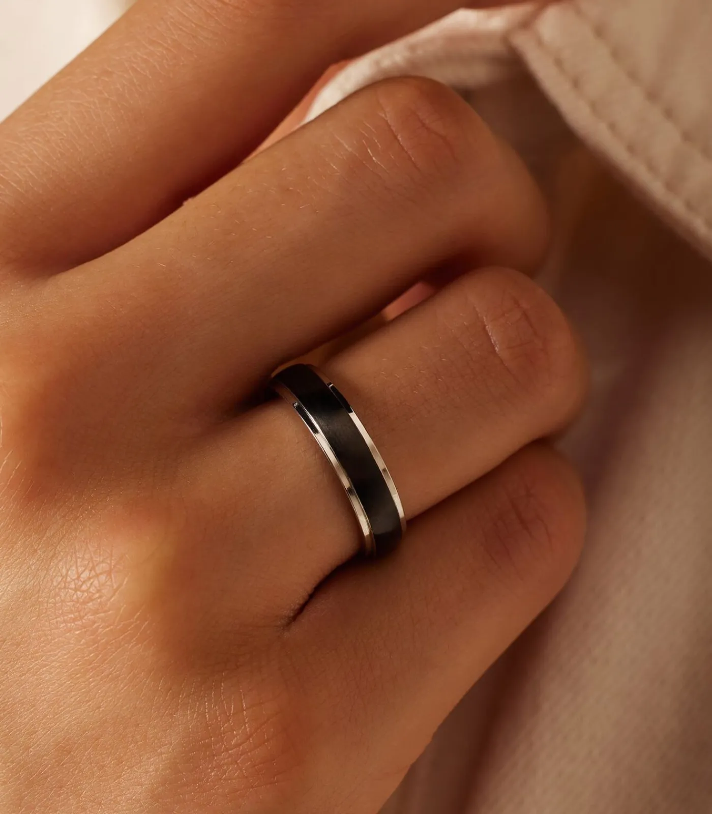 DAMES Lucardi Ring Staal - Zilverkleurig