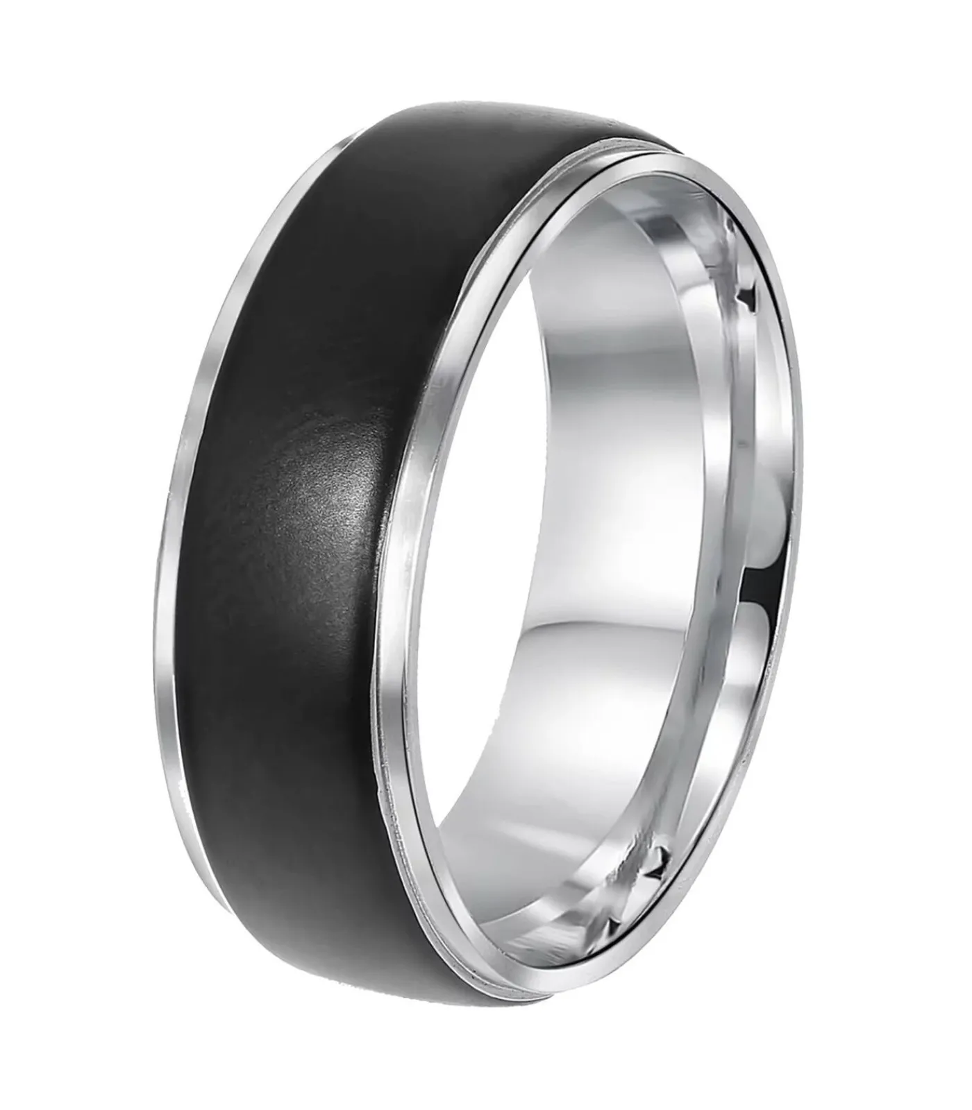 New Ring Staal - zilverkleurig Heren Ringen