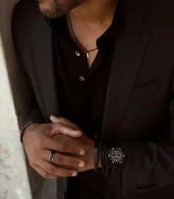 New Ring Staal - zilverkleurig Heren Ringen