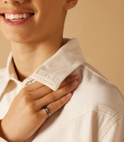 DAMES Lucardi Ring Staal - Zilverkleurig