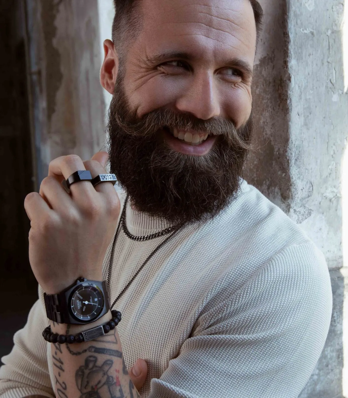 Clearance Ring Staal - zilverkleurig Heren Ringen