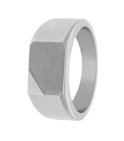 Sale Ring Staal - zilverkleurig Heren Ringen