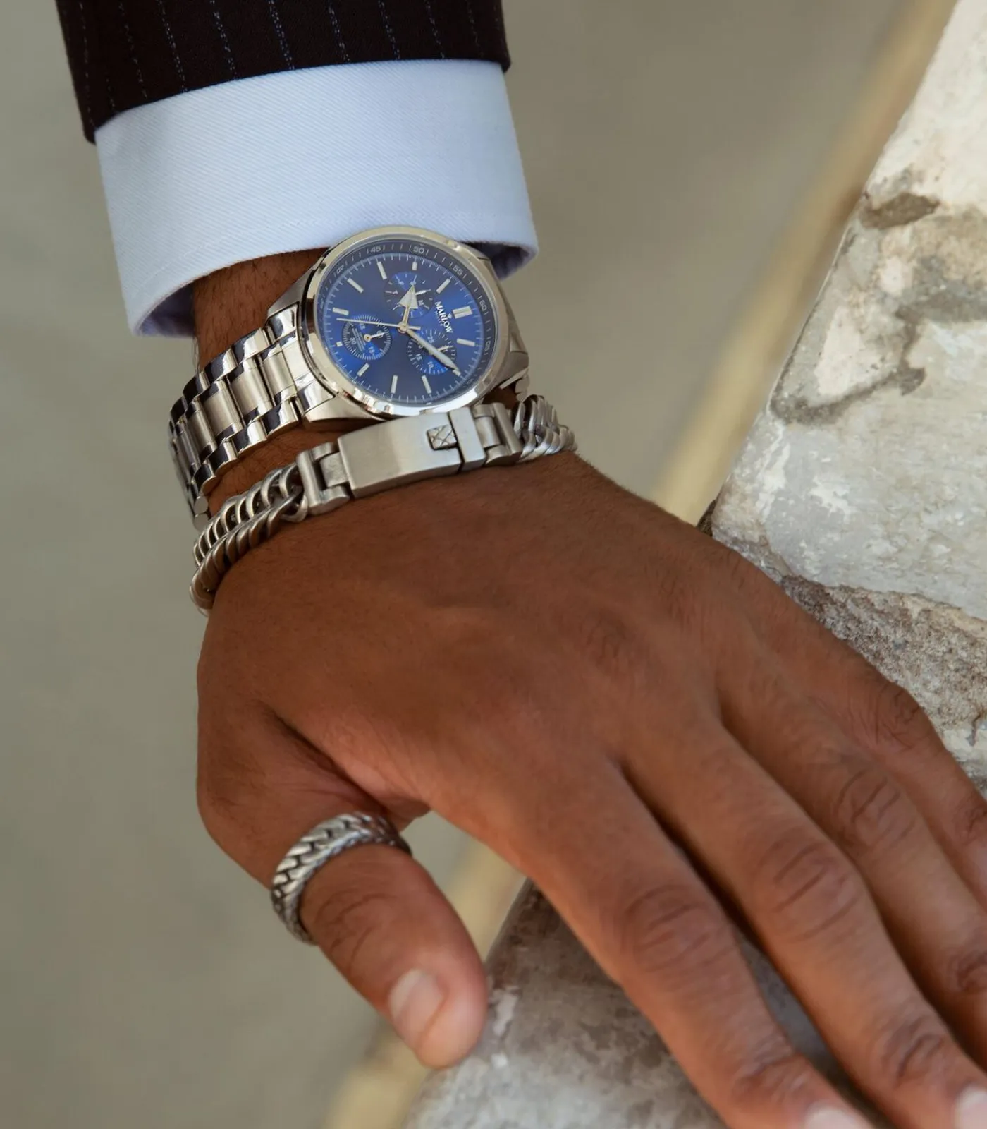 Best Ring Staal - zilverkleurig Heren Ringen