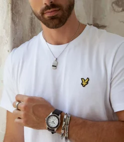 Heren Lucardi Ring Staal - zilverkleurig