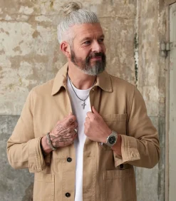 Heren Lucardi Ring Staal - zilverkleurig