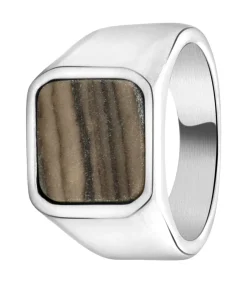 Ring Staal - zilverkleurig Heren Ringen