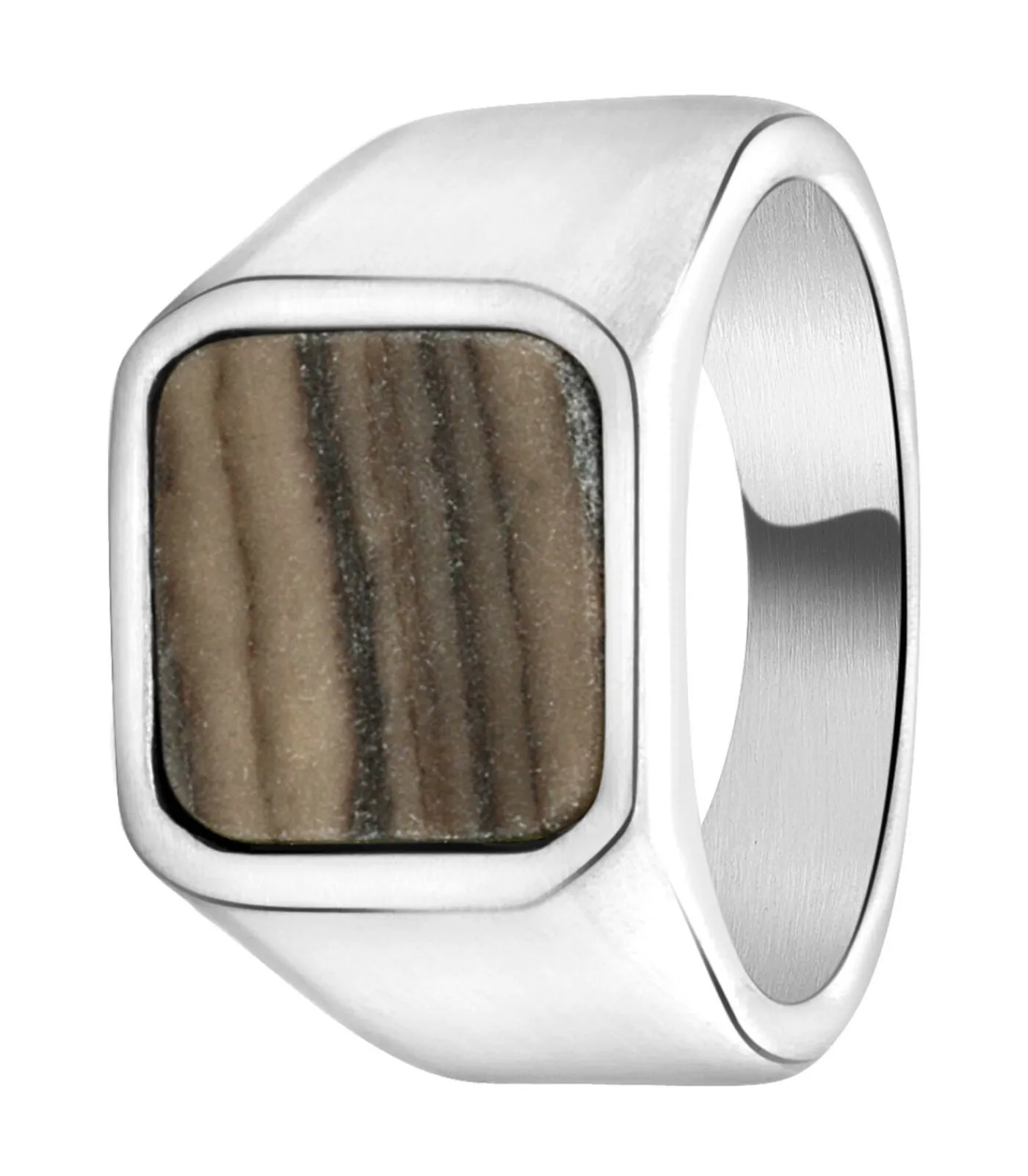 Ring Staal - zilverkleurig Heren Ringen