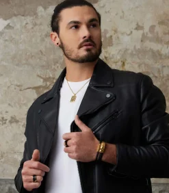 Outlet Ring Staal - zwart Heren Ringen