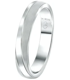 Hot Ring 'Sydney' Staal - zilverkleurig Heren Ringen