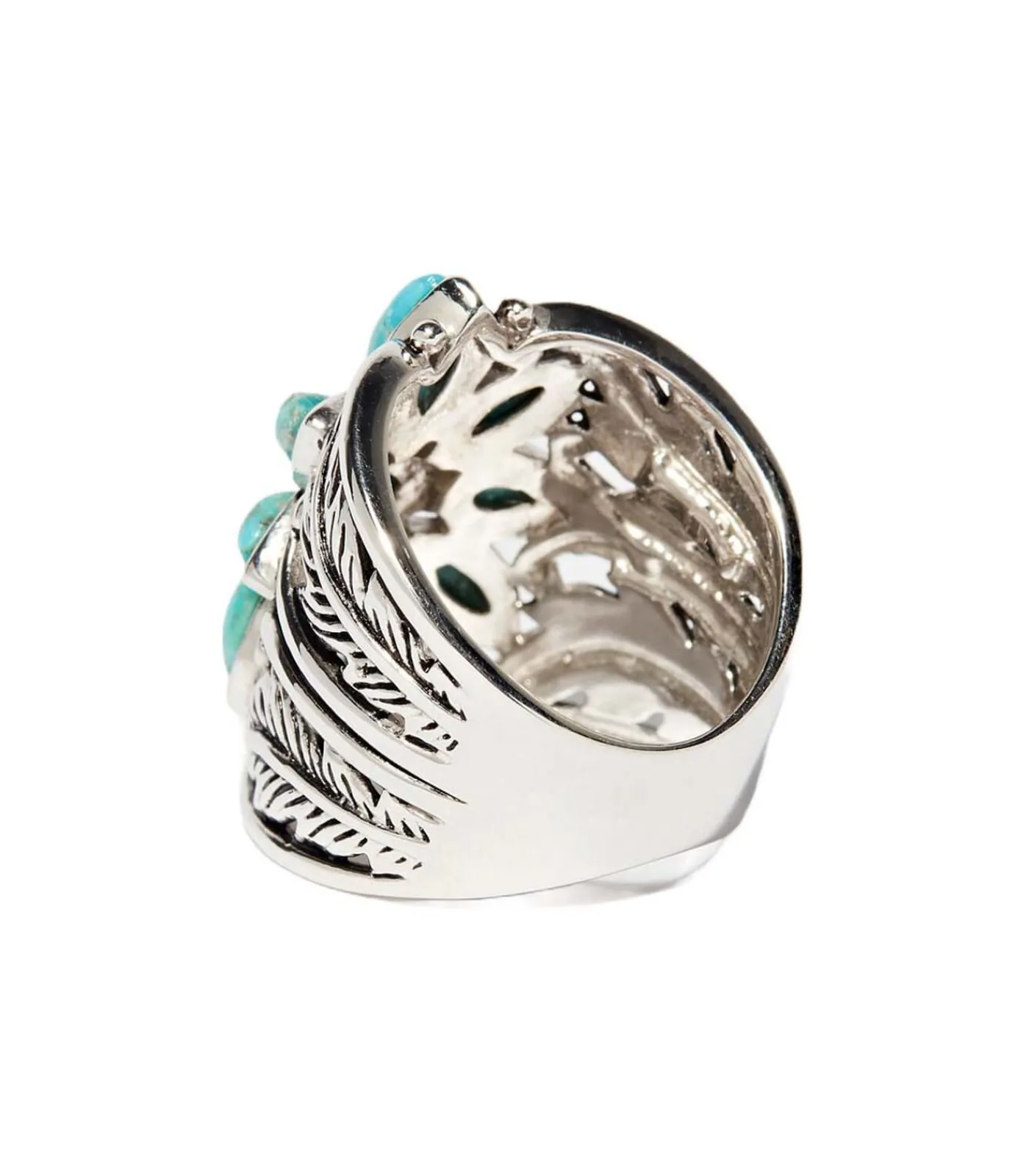 DAMES MES BIJOUX Ring "Tunche" in sterlingzilve