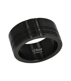 Heren s.Oliver Ring voor mannen, roestvrij staal