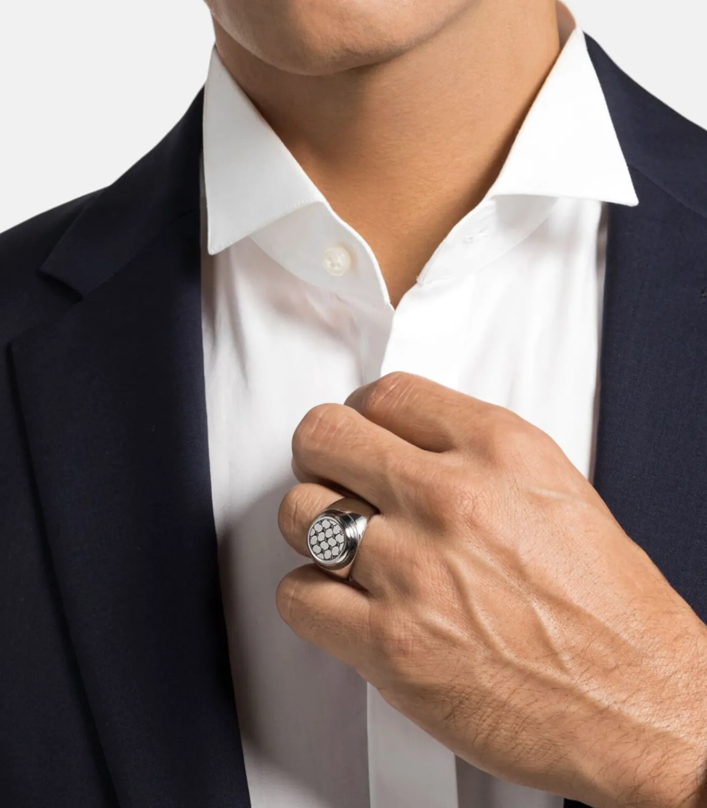 Heren JOOP! Ring voor mannen, roestvrij staal