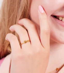 DAMES Lucardi Ring Zilver