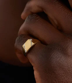 Heren Lucardi Ring Zilver