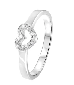 DAMES Lucardi Ring Zilver - zilverkleurig