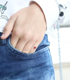 DAMES Lucardi Ring Zilver - zilverkleurig