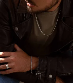 Heren Lucardi Ring Zilver - zilverkleurig