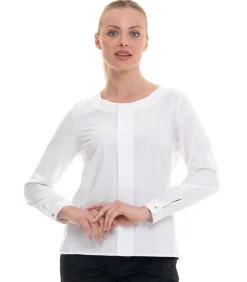 Outlet RIOLA - Blouse - Wit DAMES Overhemden & Blouses