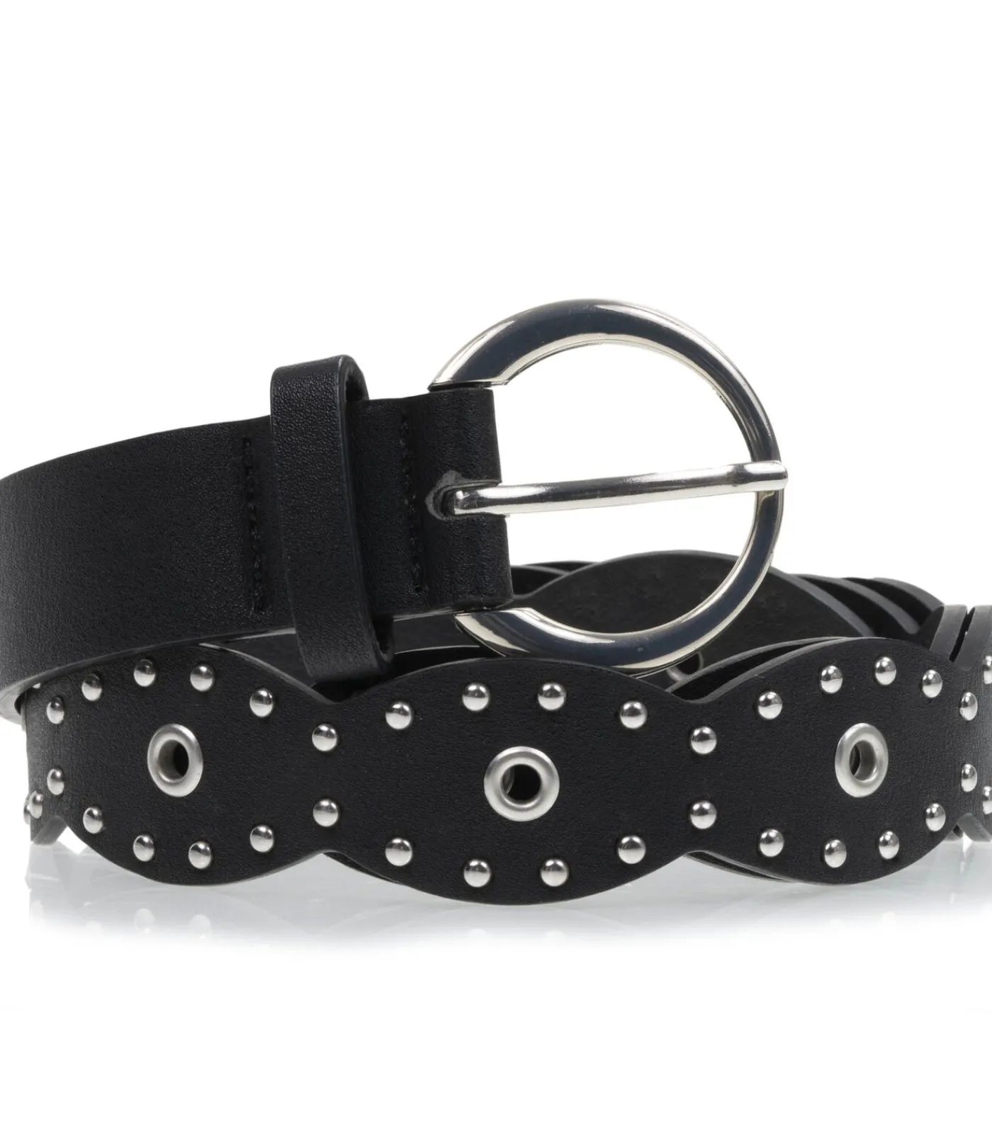 DAMES ISOTONER Rockriem voor dames Zwart leer