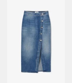 Kinderen Le Temps des Cerises Rok recht van jeans RAPHA