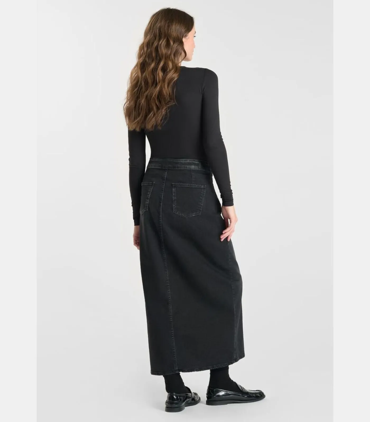 DAMES Le Temps des Cerises Rok recht van jeans RAPHI