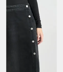 DAMES Le Temps des Cerises Rok recht van jeans RAPHI
